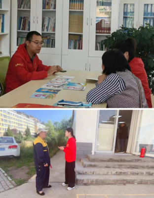 泉城義工百花洲畔開展公益服務(wù):法律咨詢 心理講座 為居民排憂